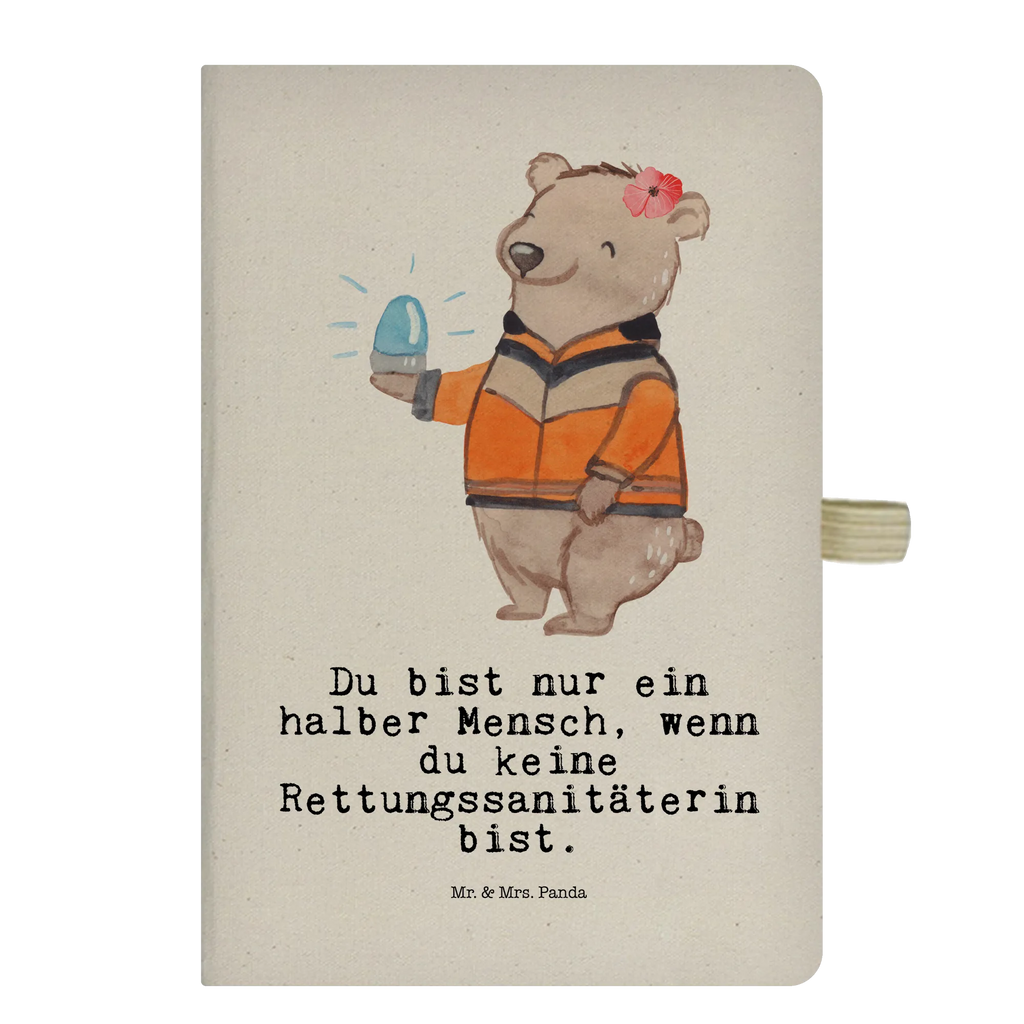Bawełniany notes DIN A5 ratowniczka medyczna serce Zawód, Wykształcenie, Jubileusz, Pożegnanie, Emerytura, Kolega, Koleżanka, Prezent, Dawać, Pracownik, Współpracownik, Firma, Dziękuję, Dziękuję bardzo