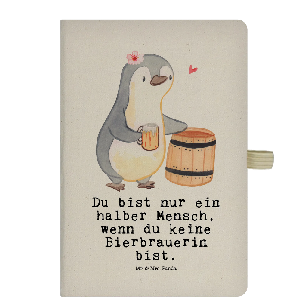 Bawełniany notes DIN A5 Browarniczka serce Zawód, Wykształcenie, Jubileusz, Pożegnanie, Emerytura, Kolega, Koleżanka, Prezent, Dawać, Pracownik, Współpracownik, Firma, Dziękuję, Dziękuję bardzo