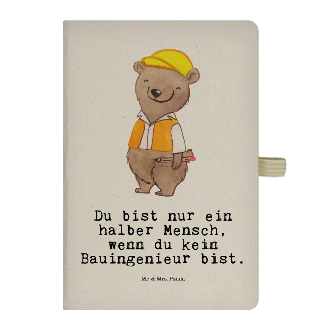 Cotton notebook civil engineer Heart notes, sketchbook, notebook, address book, notepad, writing book, journal, diary, entry book, gift, gift idea, best, farewell gift, passing exam, anniversary, retirement, promotion, job start, sayings, funny, profession