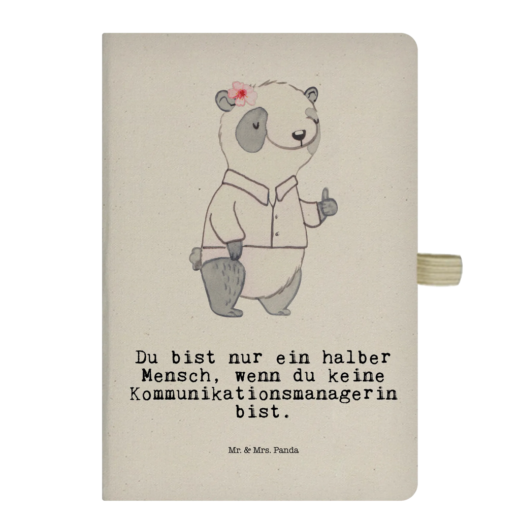 Cotton notebook Communications Manager Heart notebook, notepad, address book, writing book, sketchbook, diary, journal, entry book, notes, gift, gift idea, best, farewell gift, passing exam, anniversary, retirement, promotion, job start, sayings, funny, profession