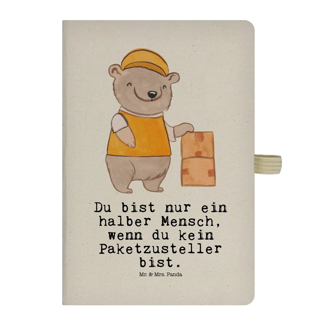 Cotton notebook Package Delivery Person heart notepad, writing book, journal, notes, diary, entry book, notebook, sketchbook, address book, gift, gift idea, best, farewell gift, passing exam, anniversary, retirement, promotion, job start, sayings, funny, profession