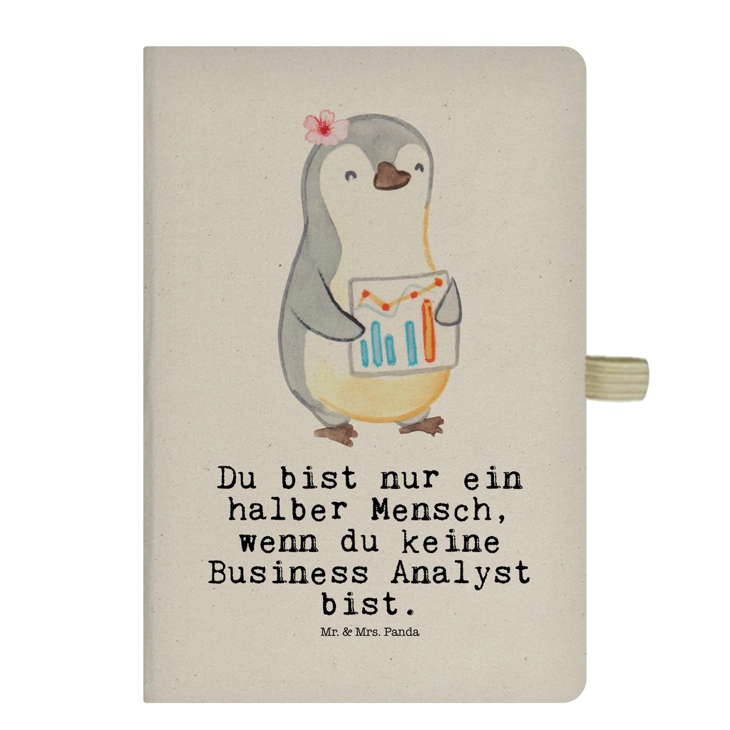 Cotton notebook Business Analyst heart notepad, notes, entry book, writing book, journal, sketchbook, diary, address book, notebook, gift, gift idea, best, farewell gift, passing exam, anniversary, retirement, promotion, job start, sayings, funny, profession