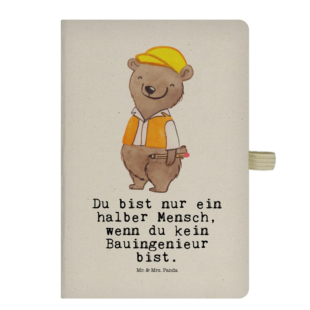 Cotton notebook civil engineer Heart notes, sketchbook, notebook, address book, notepad, writing book, journal, diary, entry book, gift, gift idea, best, farewell gift, passing exam, anniversary, retirement, promotion, job start, sayings, funny, profession