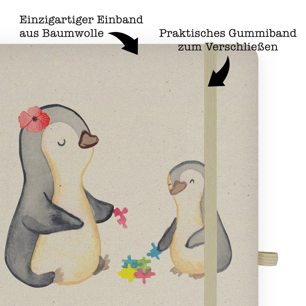 Bawełniany notes DIN A5 pedagog społeczny serce Zawód, Wykształcenie, Jubileusz, Pożegnanie, Emerytura, Kolega, Koleżanka, Prezent, Dawać, Pracownik, Współpracownik, Firma, Dziękuję, Dziękuję bardzo