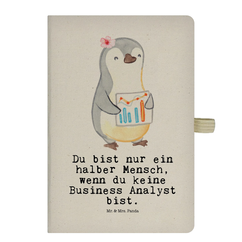 Cotton notebook Business Analyst heart notepad, notes, entry book, writing book, journal, sketchbook, diary, address book, notebook, gift, gift idea, best, farewell gift, passing exam, anniversary, retirement, promotion, job start, sayings, funny, profession