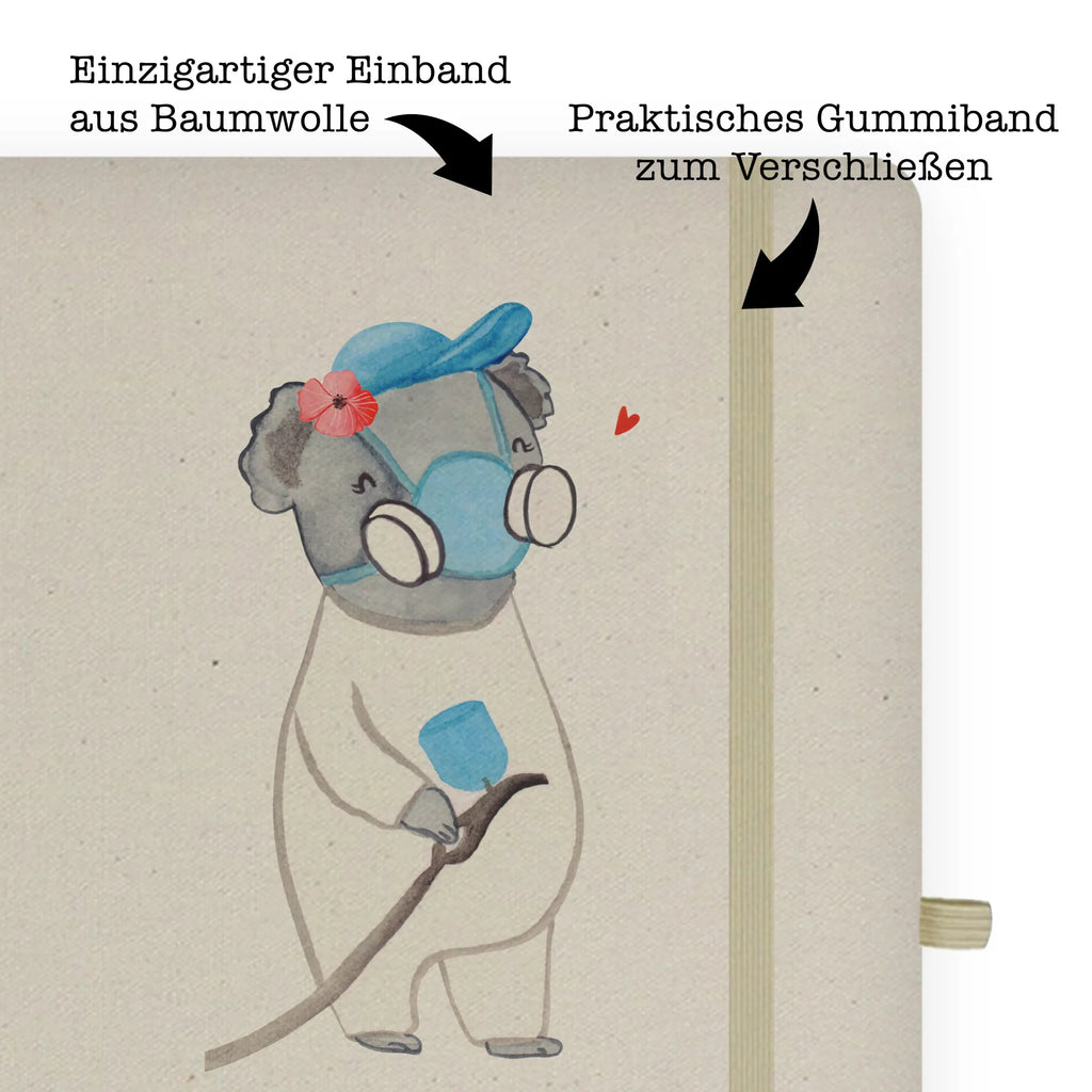 Cotton notebook Painter heart entry book, journal, sketchbook, writing book, diary, notepad, notebook, notes, address book, gift, gift idea, best, farewell gift, passing exam, anniversary, retirement, promotion, job start, sayings, funny, profession