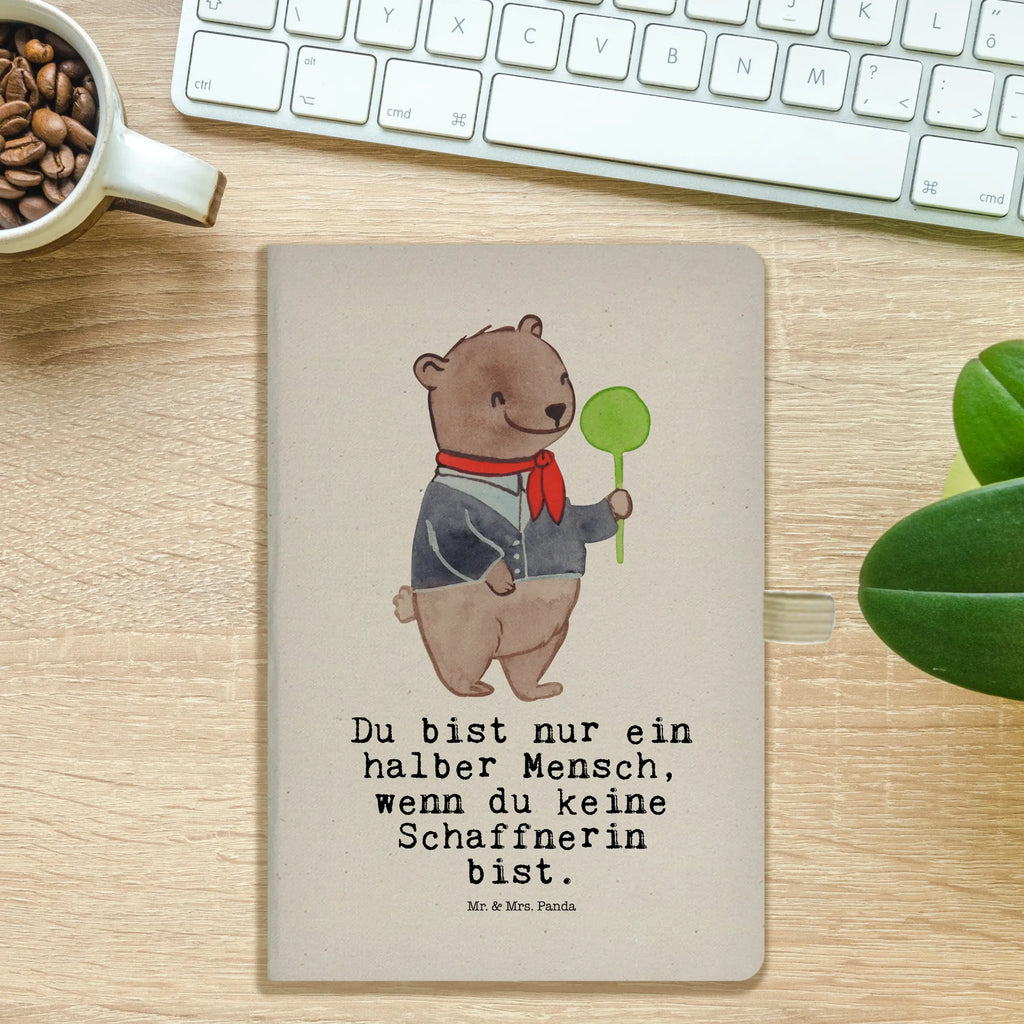 Cotton notebook Conductor heart notes, journal, notebook, writing book, diary, notepad, address book, sketchbook, entry book, gift, gift idea, best, farewell gift, passing exam, anniversary, retirement, promotion, job start, sayings, funny, profession