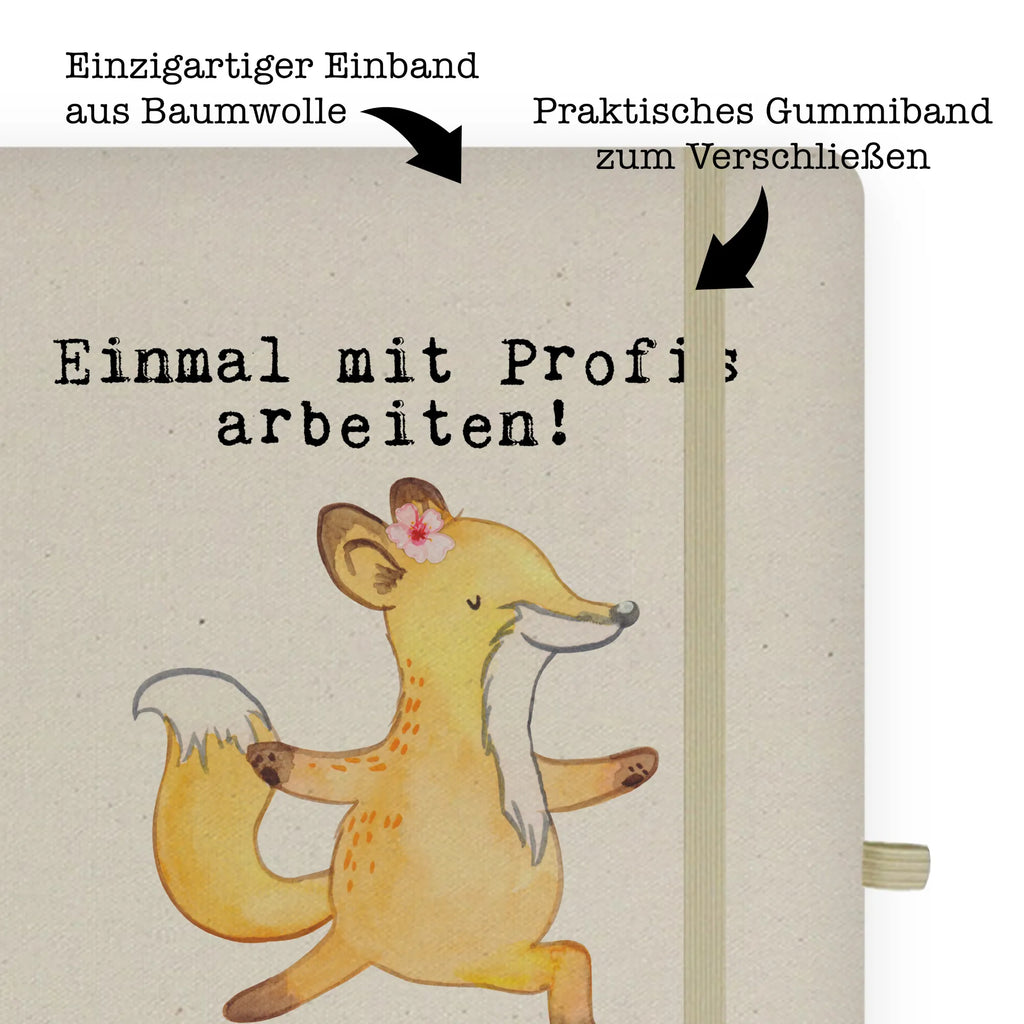 Bawełniany notatnik DIN A4 Instruktorka jogi pasja Zawód, Wykształcenie, Jubileusz, Pożegnanie, Emerytura, Kolega, Koleżanka, Prezent, Dawać, Pracownik, Współpracownik, Firma, Dziękuję, Dziękuję bardzo