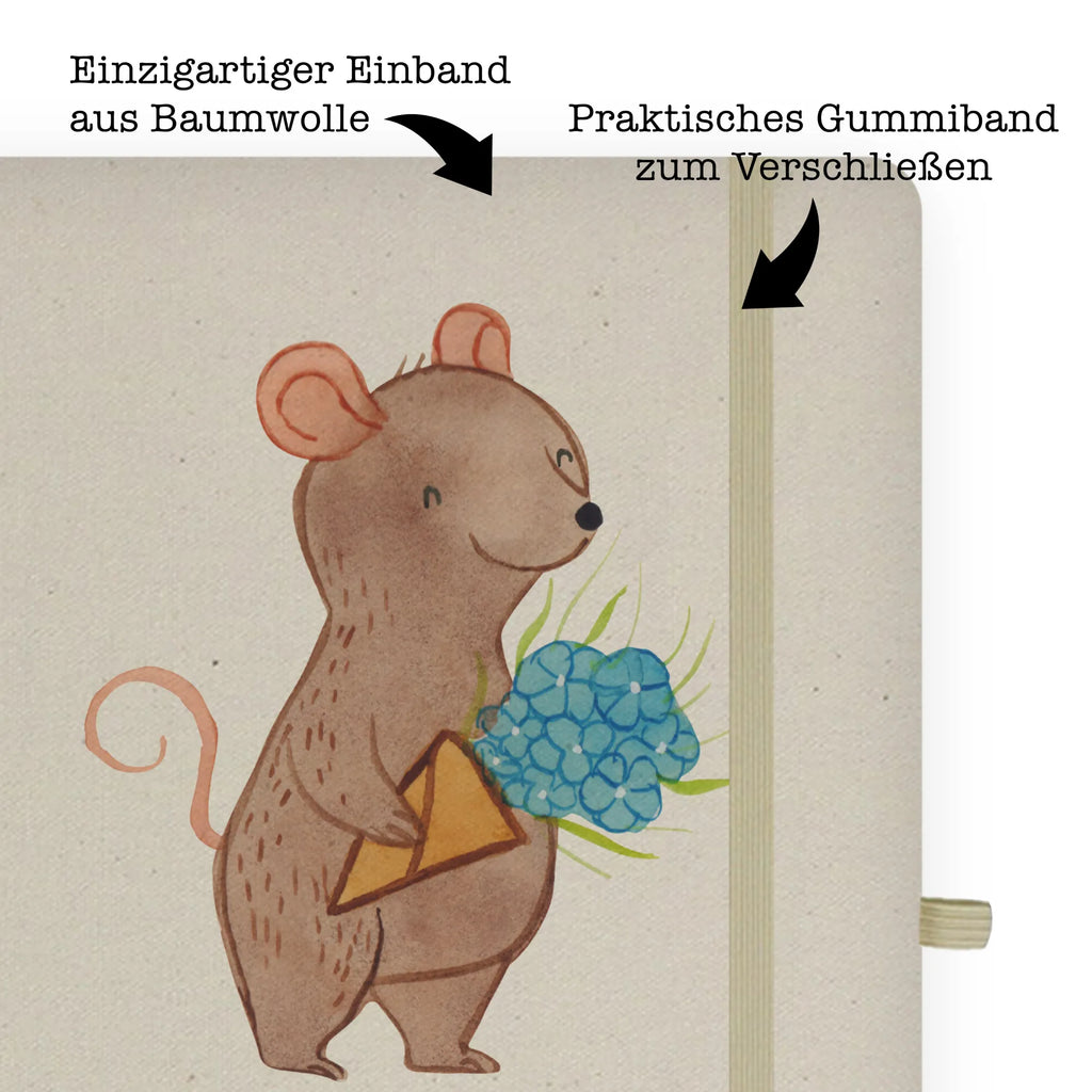 Bawełniany notatnik DIN A4 Florysta serce Zawód, Wykształcenie, Jubileusz, Pożegnanie, Emerytura, Kolega, Koleżanka, Prezent, Dawać, Pracownik, Współpracownik, Firma, Dziękuję, Dziękuję bardzo