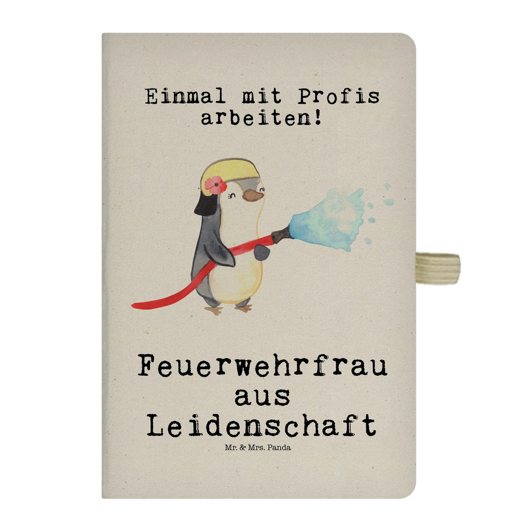 Cotton notebook Firewoman Passion entry book, notepad, writing book, journal, notebook, diary, address book, notes, sketchbook, gift, gift idea, best, farewell gift, passing exam, anniversary, retirement, promotion, job start, sayings, funny, profession