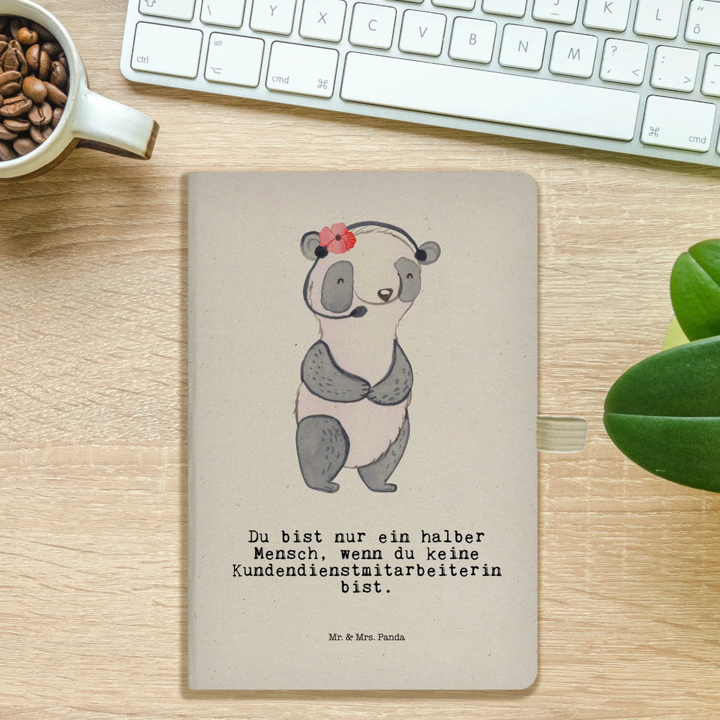 Cotton notebook Customer service representative Heart notepad, writing book, address book, notes, journal, entry book, sketchbook, notebook, diary, gift, gift idea, best, farewell gift, passing exam, anniversary, retirement, promotion, job start, sayings, funny, profession