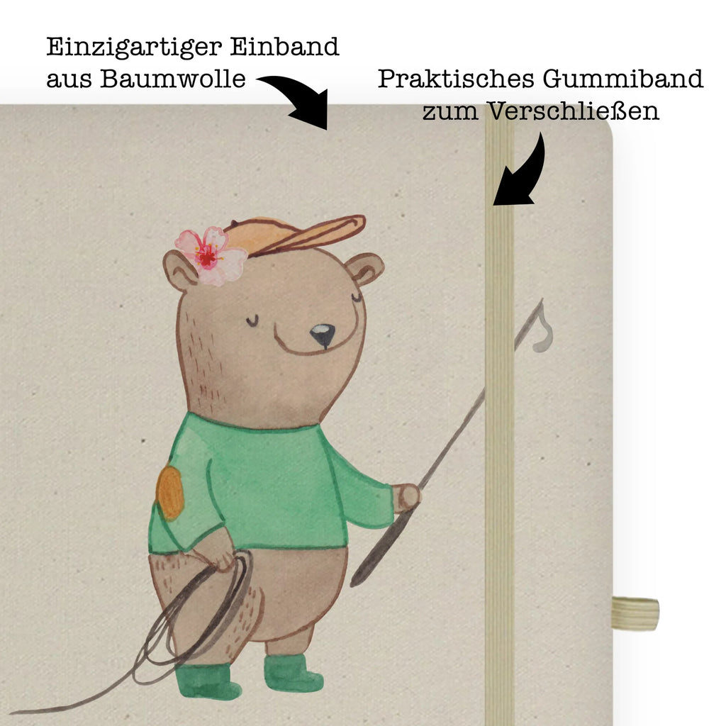 Cotton notebook Riding instructor heart writing book, entry book, notebook, notes, notepad, diary, sketchbook, address book, journal, gift, gift idea, best, farewell gift, passing exam, anniversary, retirement, promotion, job start, sayings, funny, profession