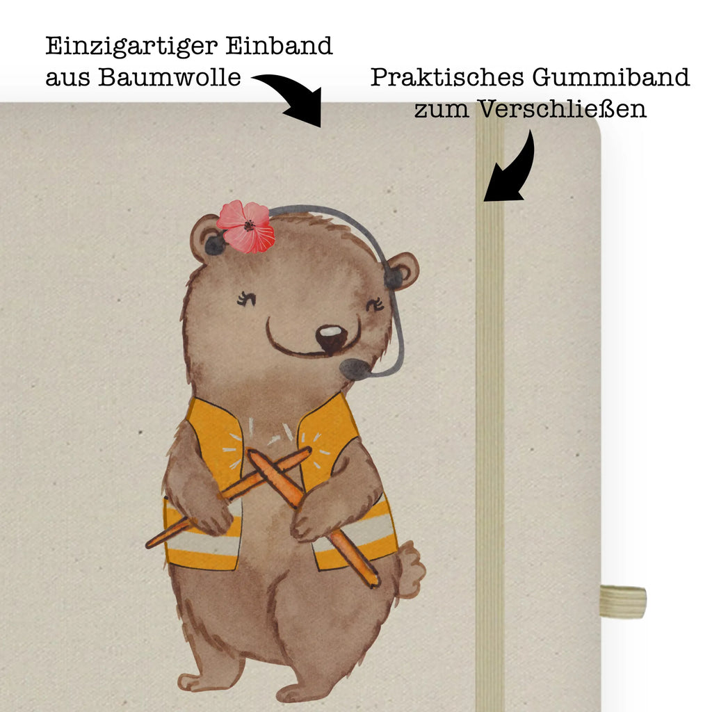 Cotton notebook flight attendant heart entry book, address book, journal, diary, sketchbook, notepad, notes, notebook, writing book, gift, gift idea, best, farewell gift, passing exam, anniversary, retirement, promotion, job start, sayings, funny, profession