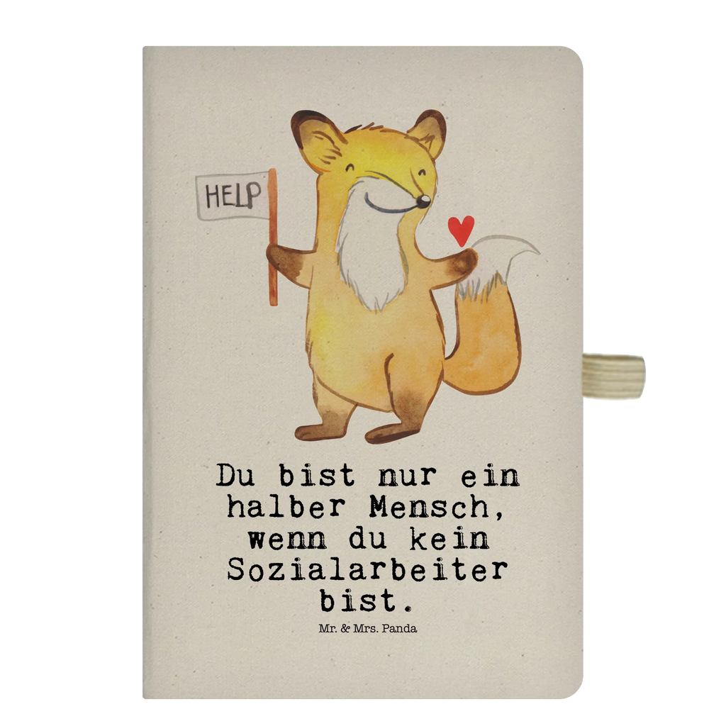 Cotton notebook Social Worker Heart diary, notes, notepad, writing book, notebook, sketchbook, journal, entry book, address book, gift, gift idea, best, farewell gift, passing exam, anniversary, retirement, promotion, job start, sayings, funny, profession