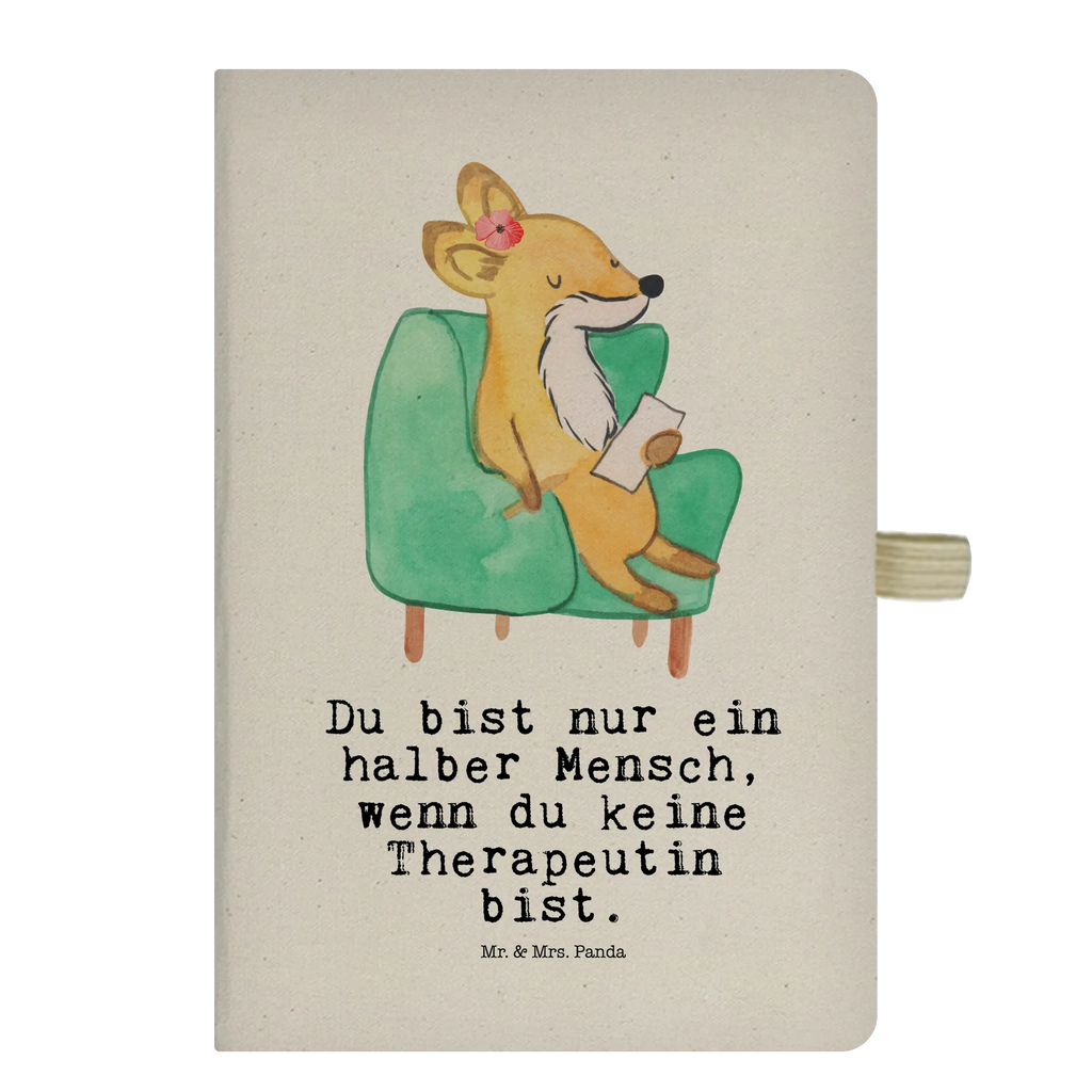 Cotton notebook Therapist Heart notes, diary, notepad, address book, writing book, sketchbook, journal, entry book, notebook, gift, gift idea, best, farewell gift, passing exam, anniversary, retirement, promotion, job start, sayings, funny, profession