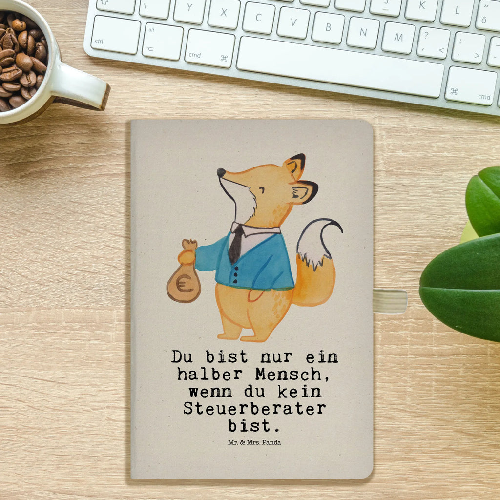 Cotton notebook Tax Advisor Heart sketchbook, address book, notes, diary, notepad, writing book, notebook, journal, entry book, gift, gift idea, best, farewell gift, passing exam, anniversary, retirement, promotion, job start, sayings, funny, profession