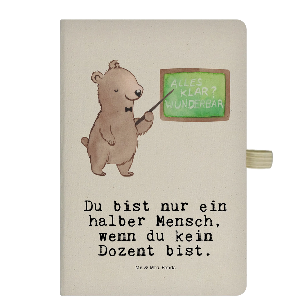 Cotton notebook Lecturer Heart journal, writing book, notepad, notes, address book, diary, entry book, notebook, sketchbook, gift, gift idea, best, farewell gift, passing exam, anniversary, retirement, promotion, job start, sayings, funny, profession