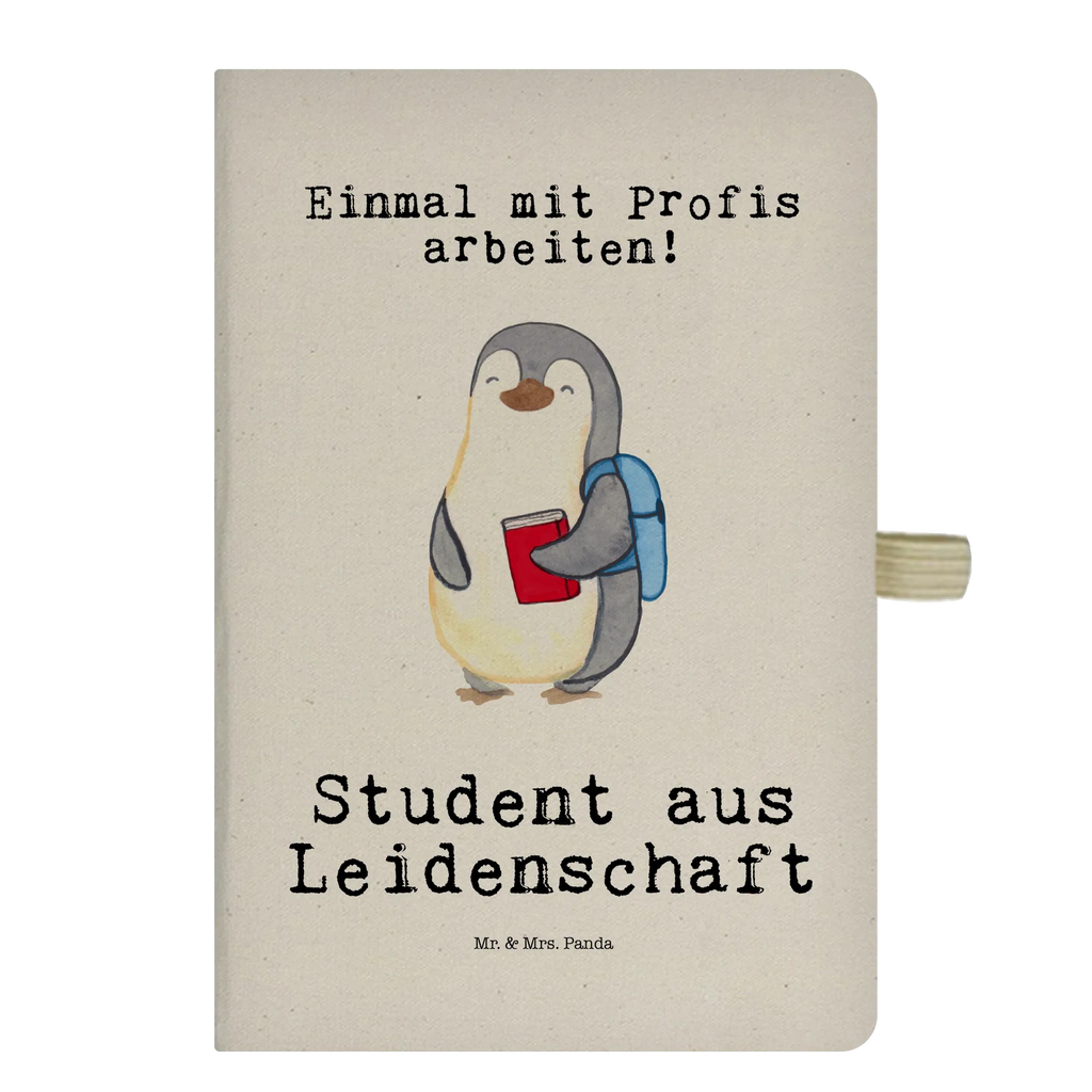 Bawełniany notes DIN A5 Student Pasja Notizen, Eintragebuch, Tagebuch, Notizblock, Adressbuch, Journal, Kladde, Skizzenbuch, Notizheft, Schreibbuch, Schreibheft, Beruf, Ausbildung, Jubiläum, Abschied, Rente, Kollege, Kollegin, Geschenk, Schenken, Arbeitskollege, Mitarbeiter, Firma, Danke, Dankeschön