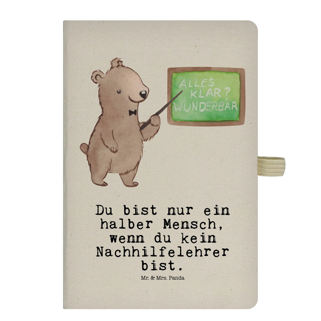 Cotton notebook Tutor heart diary, sketchbook, journal, address book, entry book, notebook, writing book, notepad, notes, gift, gift idea, best, farewell gift, passing exam, anniversary, retirement, promotion, job start, sayings, funny, profession