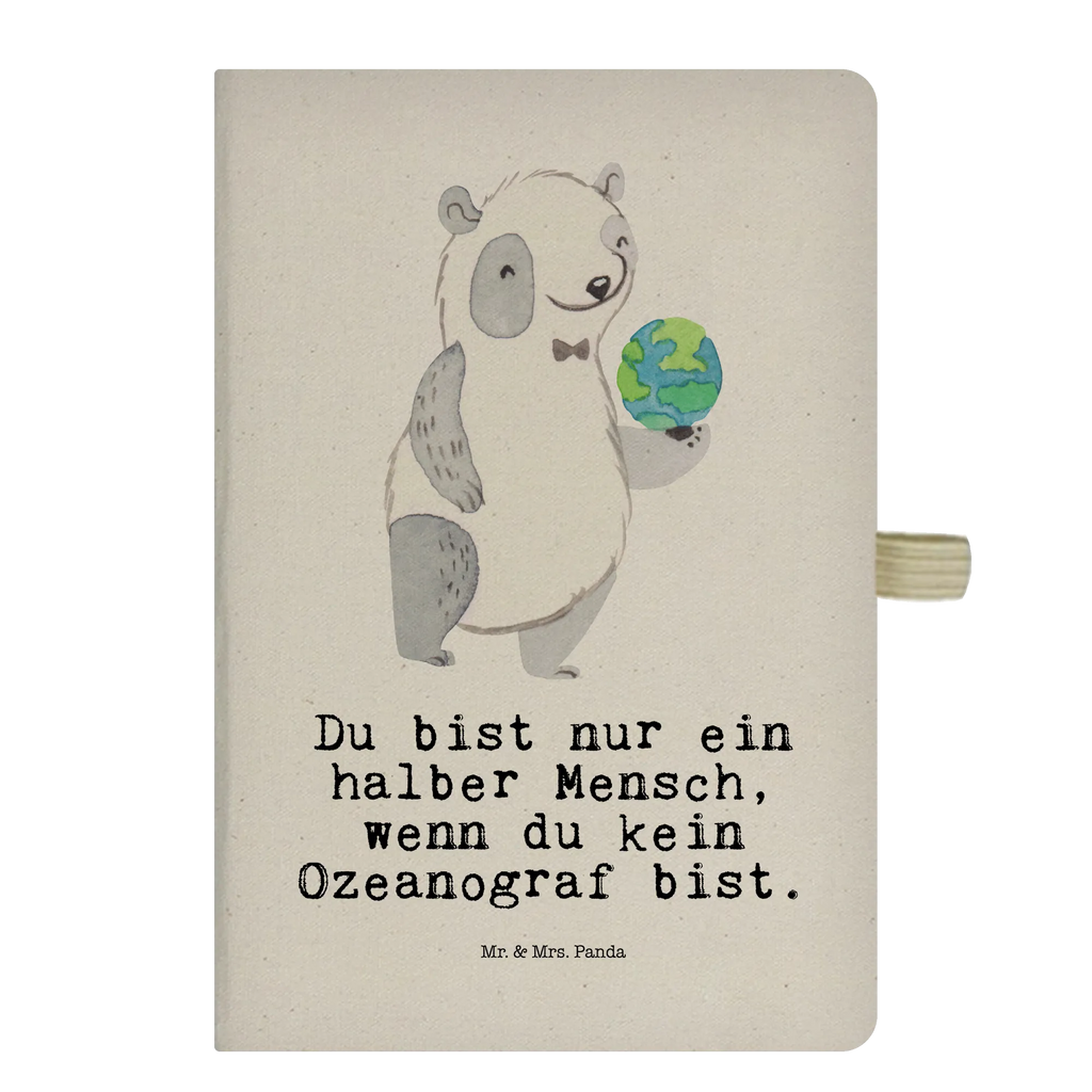 Cotton notebook Oceanographer Heart notebook, notepad, address book, entry book, writing book, diary, notes, journal, sketchbook, gift, gift idea, best, farewell gift, passing exam, anniversary, retirement, promotion, job start, sayings, funny, profession