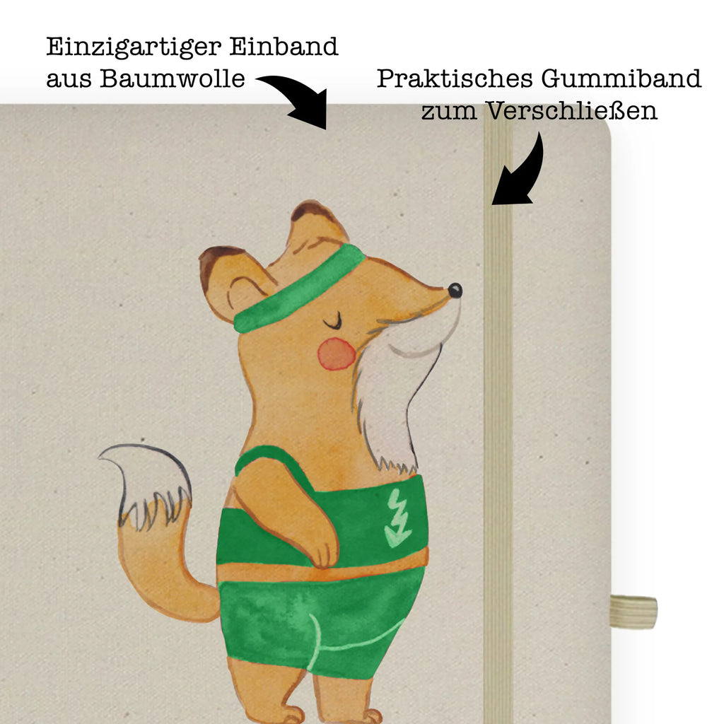 Bawełniany notatnik DIN A4 nauczyciel wychowania fizycznego serce Zawód, Wykształcenie, Jubileusz, Pożegnanie, Emerytura, Kolega, Koleżanka, Prezent, Dawać, Pracownik, Współpracownik, Firma, Dziękuję, Dziękuję bardzo