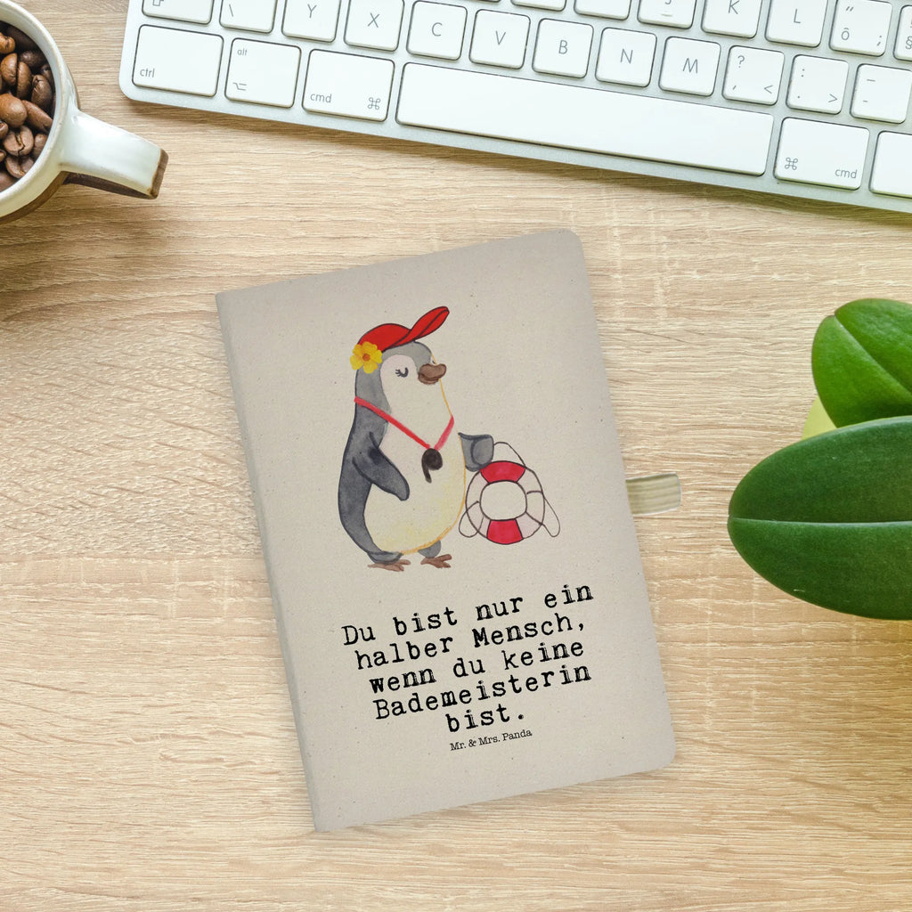 Cotton notebook Lifeguard heart journal, writing book, sketchbook, notepad, notes, entry book, diary, notebook, address book, gift, gift idea, best, farewell gift, passing exam, anniversary, retirement, promotion, job start, sayings, funny, profession