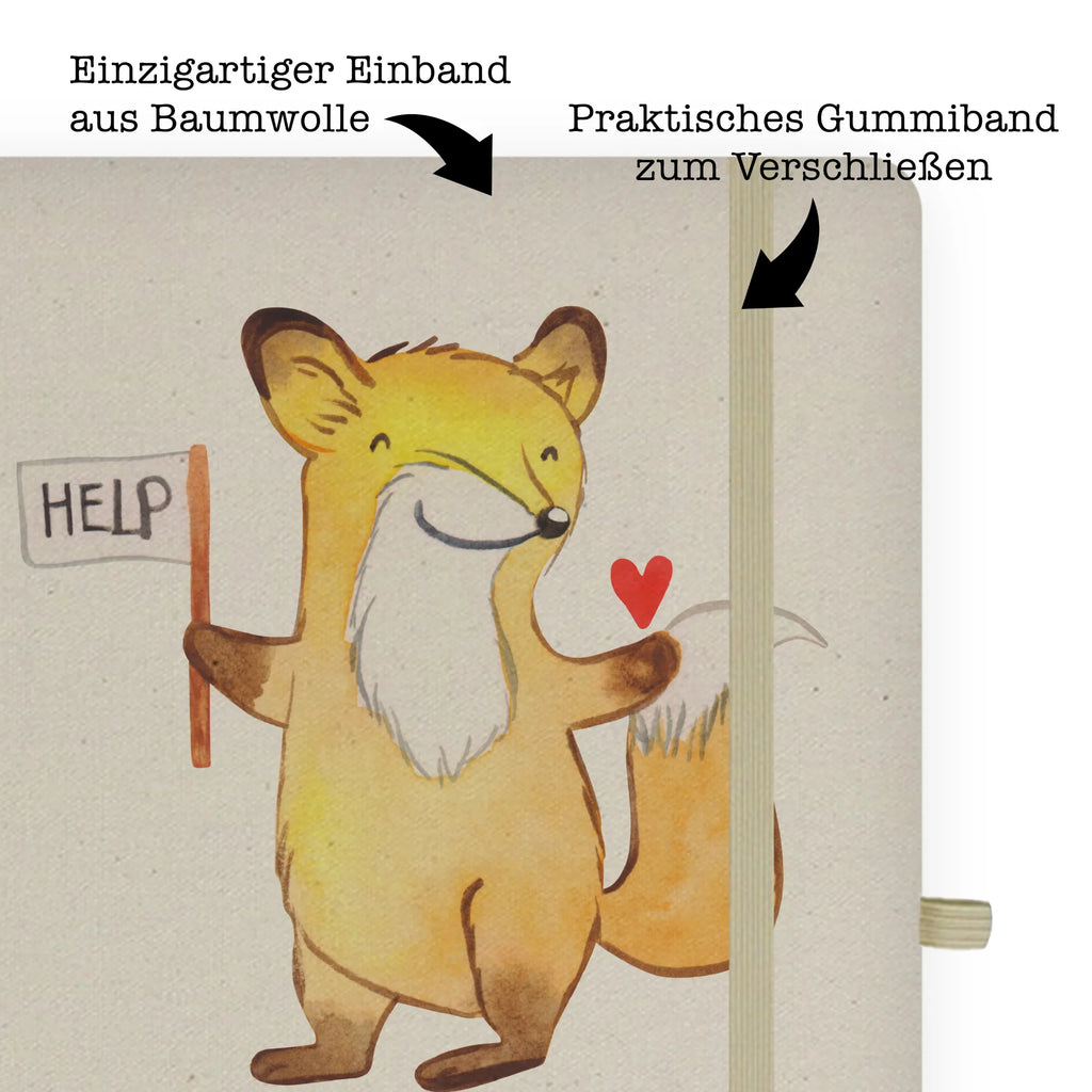 Cotton notebook Social Worker Heart diary, notes, notepad, writing book, notebook, sketchbook, journal, entry book, address book, gift, gift idea, best, farewell gift, passing exam, anniversary, retirement, promotion, job start, sayings, funny, profession