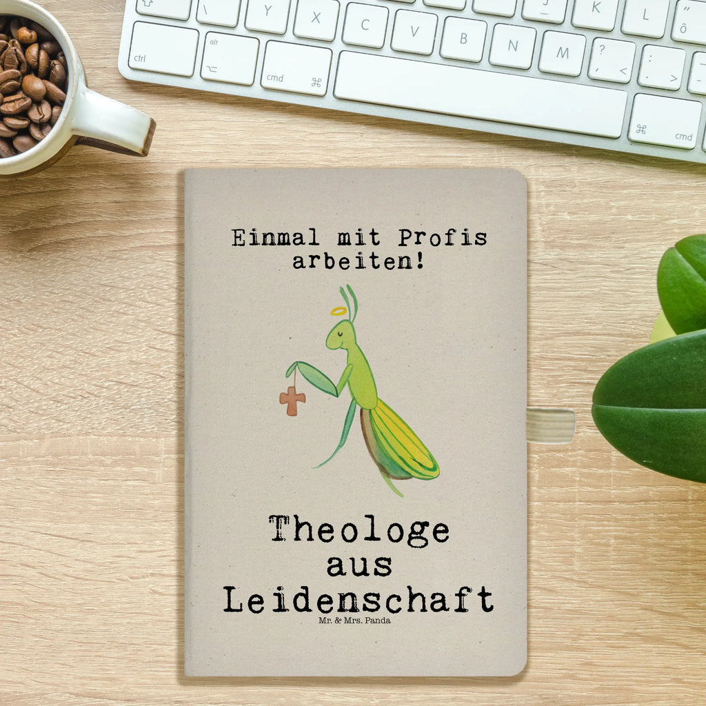 Cotton notebook Theologian Passion diary, entry book, writing book, address book, journal, notebook, sketchbook, notepad, notes, gift, gift idea, best, farewell gift, passing exam, anniversary, retirement, promotion, job start, sayings, funny, profession