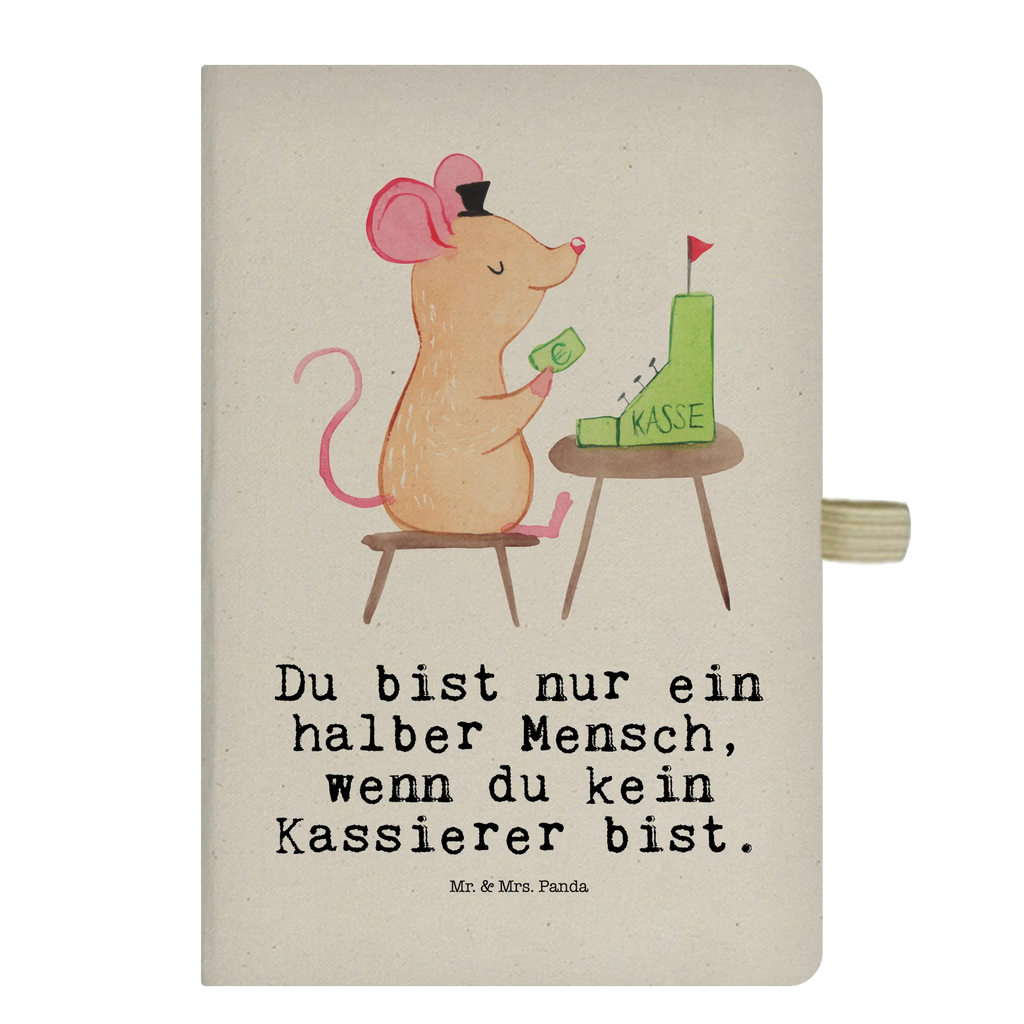 Bawełniany notes DIN A5 kasjer Serce Zawód, Wykształcenie, Jubileusz, Pożegnanie, Emerytura, Kolega, Koleżanka, Prezent, Dawać, Pracownik, Współpracownik, Firma, Dziękuję, Dziękuję bardzo