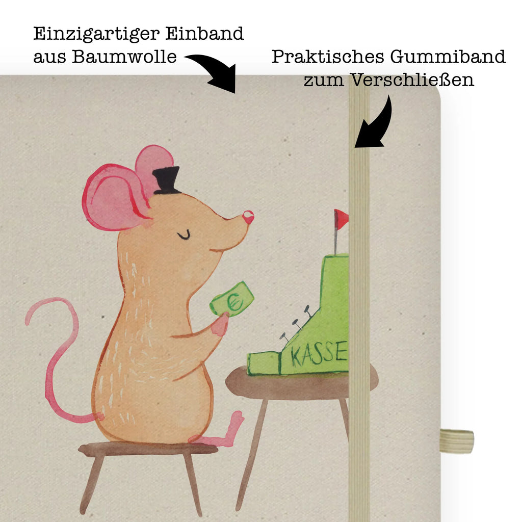 Bawełniany notes DIN A5 kasjer Serce Zawód, Wykształcenie, Jubileusz, Pożegnanie, Emerytura, Kolega, Koleżanka, Prezent, Dawać, Pracownik, Współpracownik, Firma, Dziękuję, Dziękuję bardzo