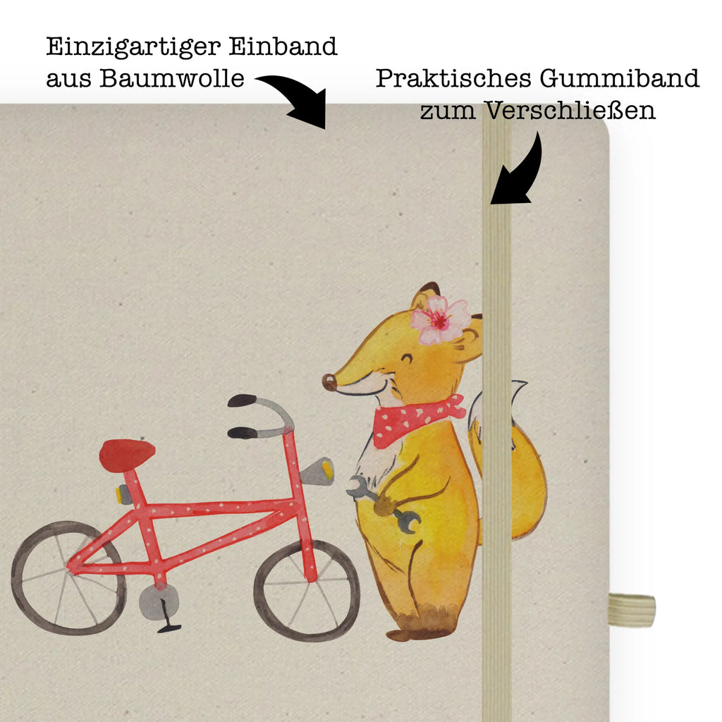 Cotton notebook Bicycle Mechanic heart entry book, writing book, notebook, notepad, notes, journal, diary, address book, sketchbook, gift, gift idea, best, farewell gift, passing exam, anniversary, retirement, promotion, job start, sayings, funny, profession