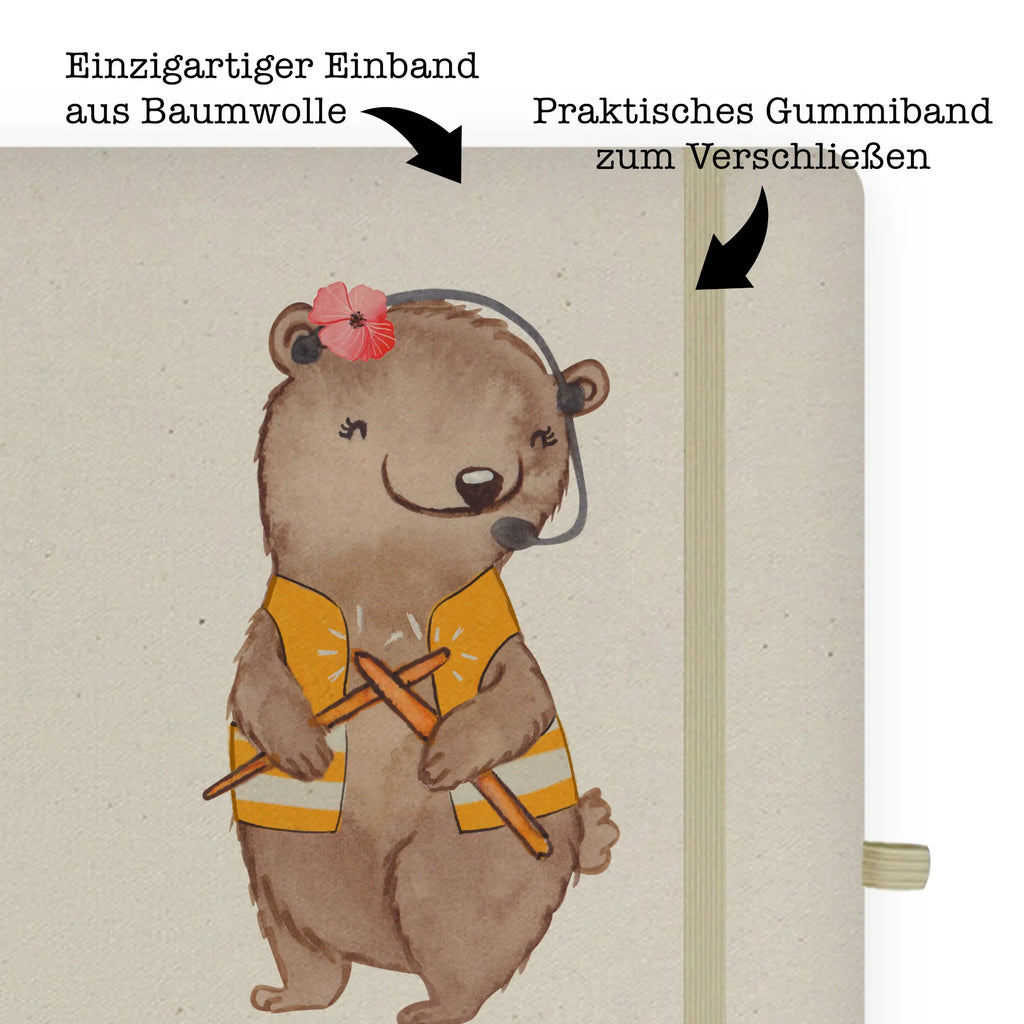 Cotton notebook female air traffic controller Heart writing book, diary, journal, address book, entry book, notes, sketchbook, notepad, notebook, gift, gift idea, best, farewell gift, passing exam, anniversary, retirement, promotion, job start, sayings, funny, profession