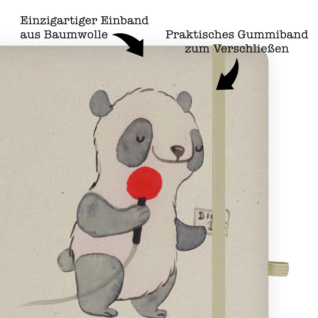 Cotton notebook Reporter heart writing book, journal, entry book, address book, sketchbook, notepad, notebook, notes, diary, gift, gift idea, best, farewell gift, passing exam, anniversary, retirement, promotion, job start, sayings, funny, profession