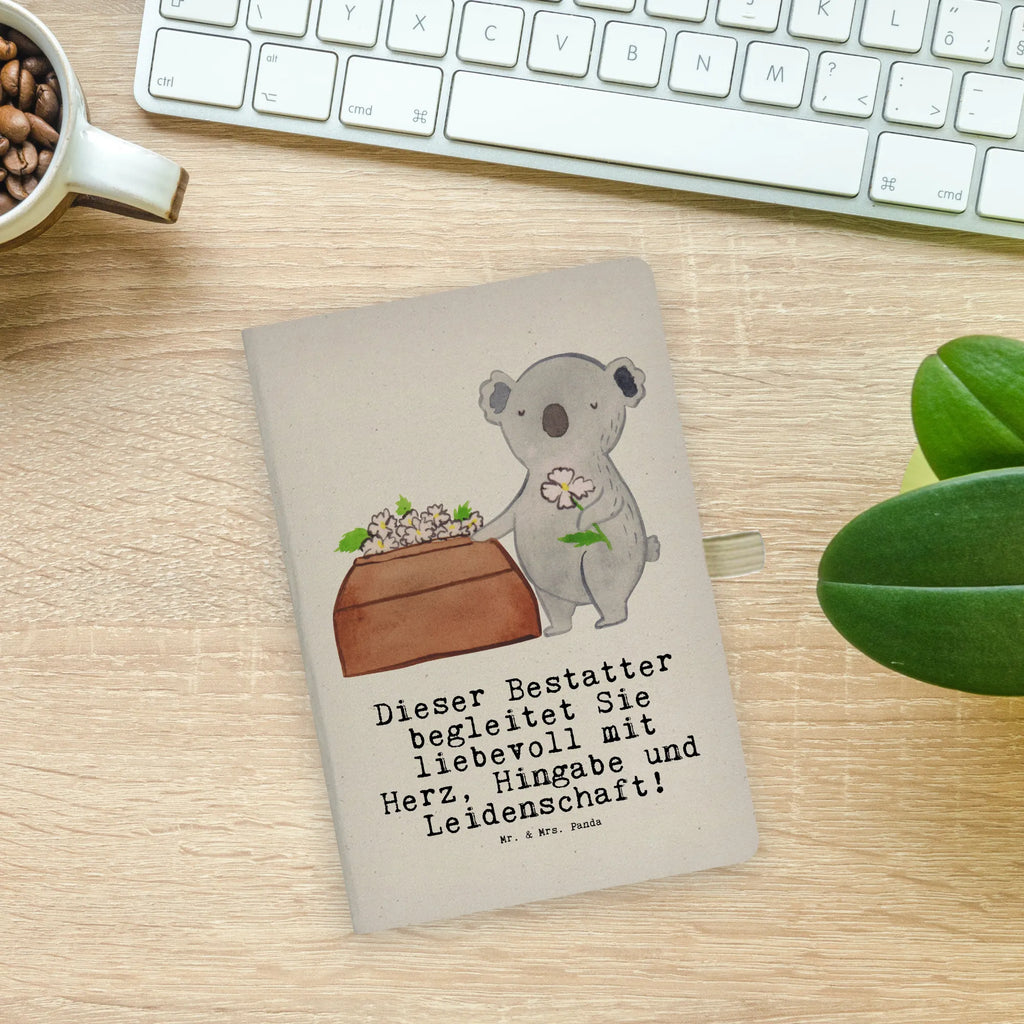 Cotton notebook undertaker heart writing book, notes, entry book, notebook, notepad, address book, journal, sketchbook, diary, gift, gift idea, best, farewell gift, passing exam, anniversary, retirement, promotion, job start, sayings, funny, profession