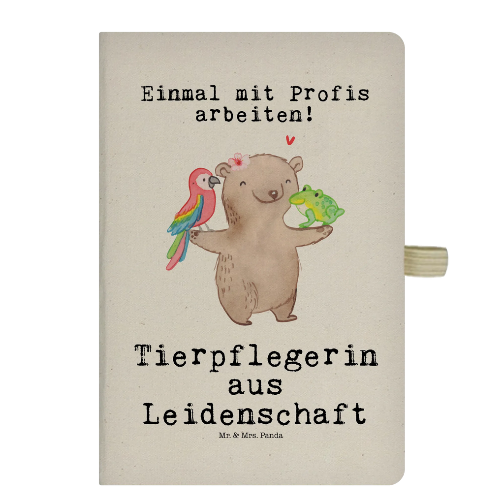 Cotton notebook Animal Caregiver Passion notepad, writing book, entry book, journal, sketchbook, notebook, notes, diary, address book, gift, gift idea, best, farewell gift, passing exam, anniversary, retirement, promotion, job start, sayings, funny, profession