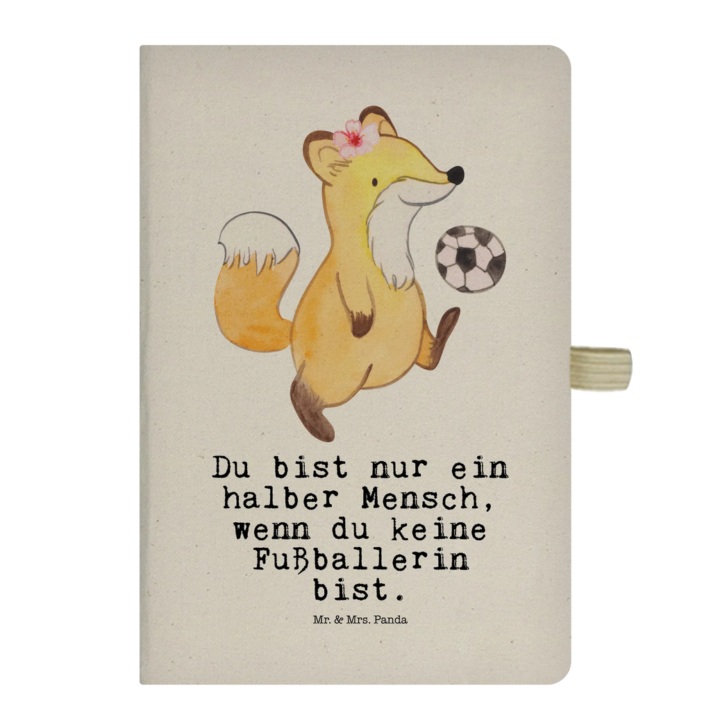 Cotton notebook female footballer Heart diary, notes, writing book, address book, notepad, journal, notebook, entry book, sketchbook, gift, gift idea, best, farewell gift, passing exam, anniversary, retirement, promotion, job start, sayings, funny, profession