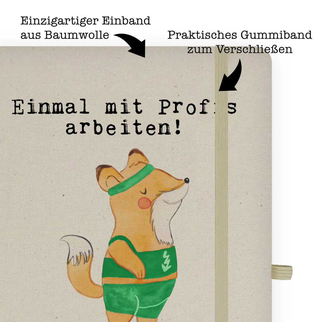 Bawełniany notes DIN A5 nauczyciel wychowania fizycznego Pasja Zawód, Wykształcenie, Jubileusz, Pożegnanie, Emerytura, Kolega, Koleżanka, Prezent, Dawać, Pracownik, Współpracownik, Firma, Dziękuję, Dziękuję bardzo