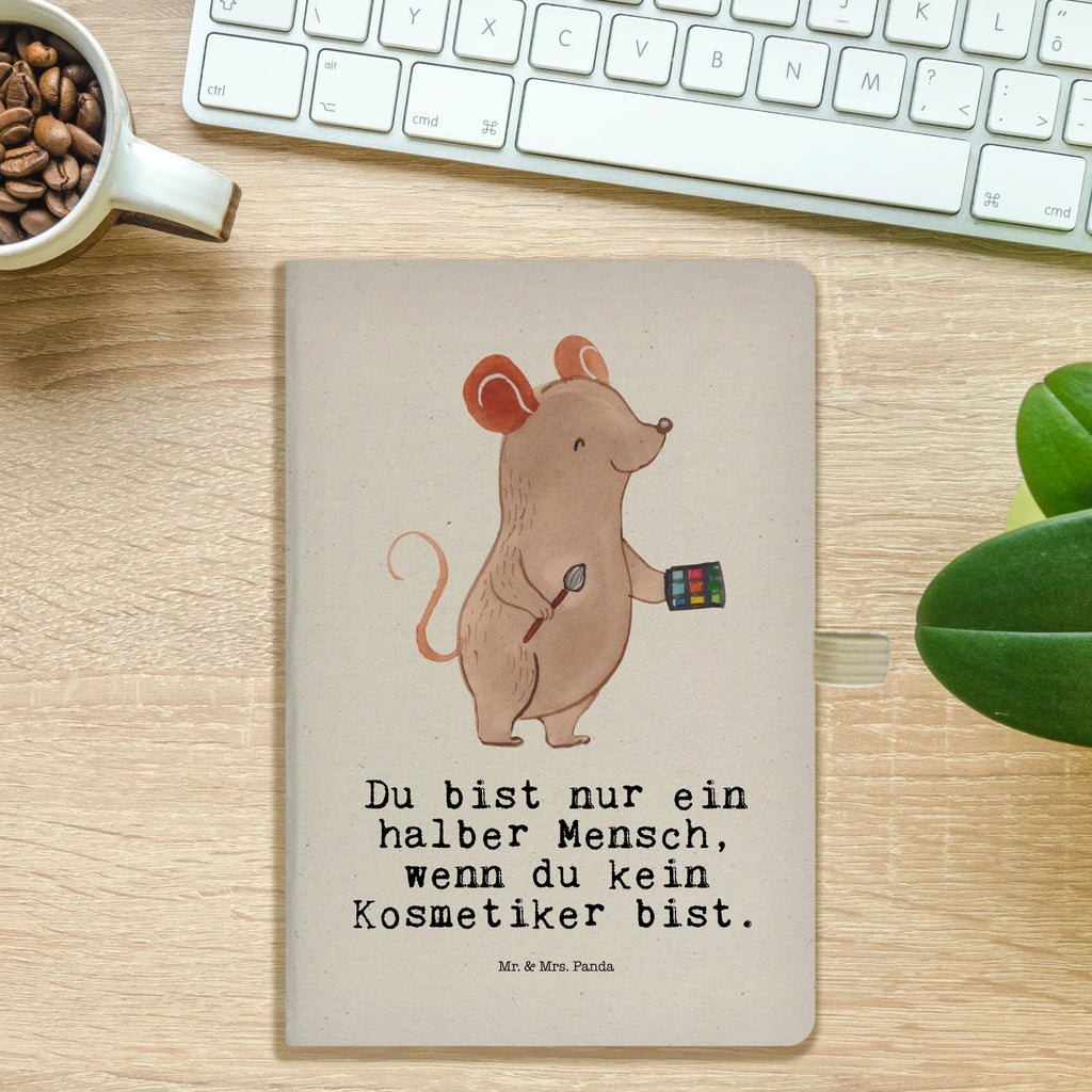 Cotton notebook Beautician Heart notebook, notepad, sketchbook, writing book, notes, diary, journal, entry book, address book, gift, gift idea, best, farewell gift, passing exam, anniversary, retirement, promotion, job start, sayings, funny, profession