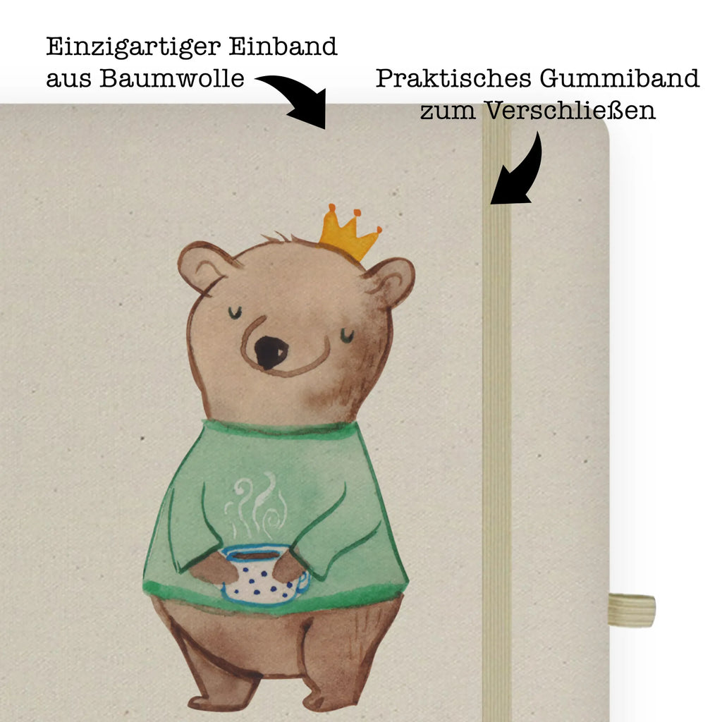 Cotton notebook Boss Heart writing book, address book, diary, notebook, notepad, notes, journal, sketchbook, entry book, gift, gift idea, best, farewell gift, passing exam, anniversary, retirement, promotion, job start, sayings, funny, profession