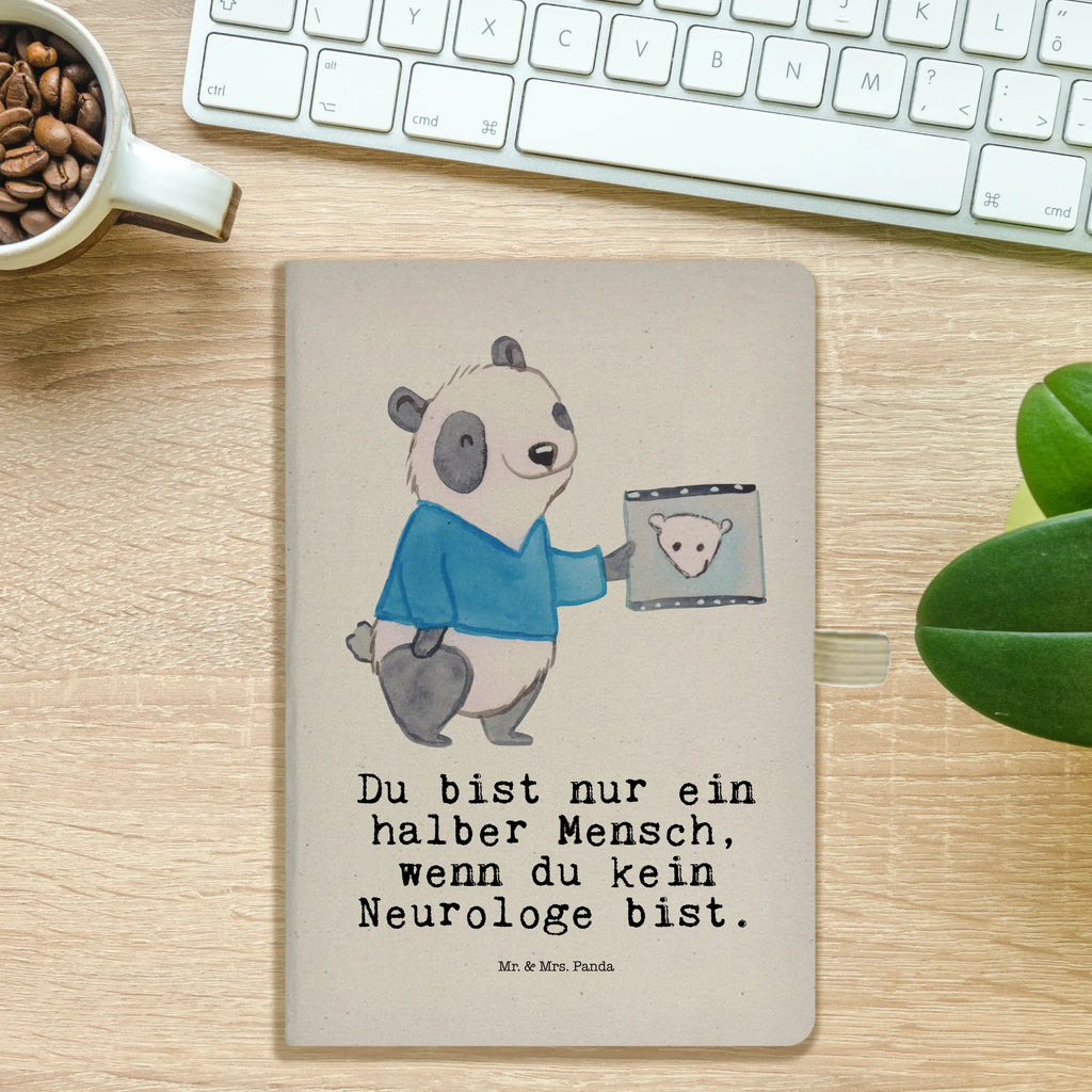 Cotton notebook Neurologist heart journal, entry book, diary, notes, sketchbook, writing book, notebook, notepad, address book, gift, gift idea, best, farewell gift, passing exam, anniversary, retirement, promotion, job start, sayings, funny, profession