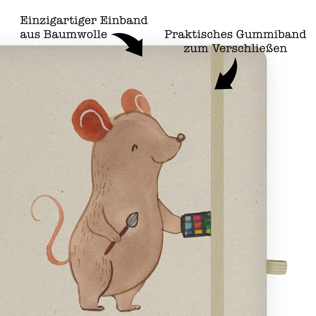 Cotton notebook Makeup Artist Heart writing book, sketchbook, diary, entry book, address book, notepad, journal, notebook, notes, gift, gift idea, best, farewell gift, passing exam, anniversary, retirement, promotion, job start, sayings, funny, profession