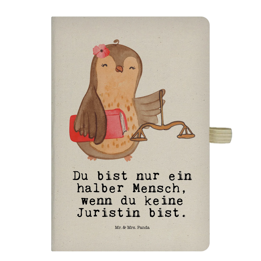 Bawełniany notes DIN A5 prawniczka Serce Zawód, Wykształcenie, Jubileusz, Pożegnanie, Emerytura, Kolega, Koleżanka, Prezent, Dawać, Pracownik, Współpracownik, Firma, Dziękuję, Dziękuję bardzo