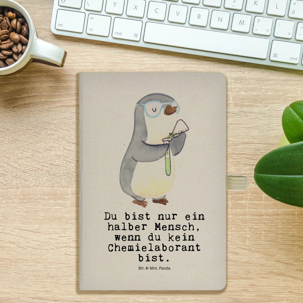 Cotton notebook Chemical Laboratory Technician Heart journal, writing book, entry book, notepad, address book, diary, notes, sketchbook, notebook, gift, gift idea, best, farewell gift, passing exam, anniversary, retirement, promotion, job start, sayings, funny, profession