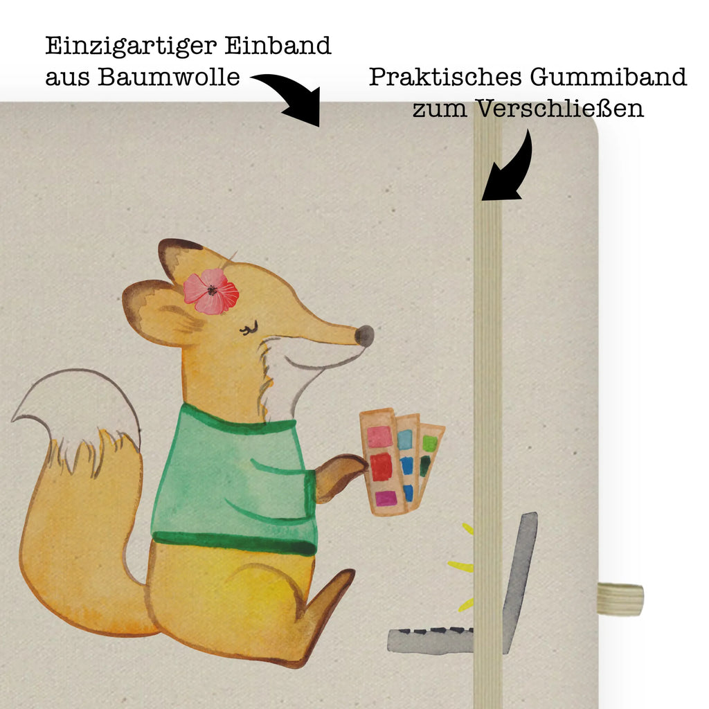 Cotton notebook graphic designer Heart notepad, writing book, address book, notes, diary, entry book, sketchbook, journal, notebook, gift, gift idea, best, farewell gift, passing exam, anniversary, retirement, promotion, job start, sayings, funny, profession