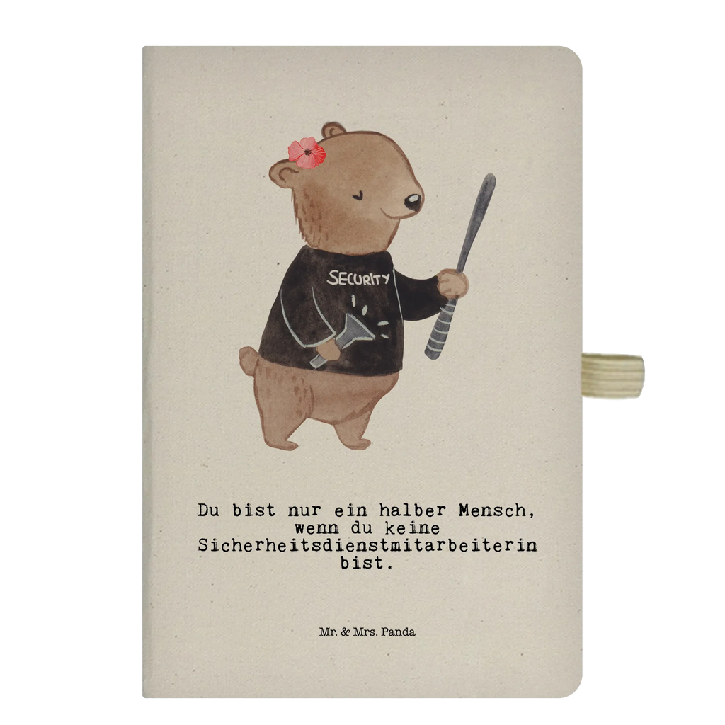 Cotton notebook Female security service employee Heart writing book, notebook, diary, notepad, sketchbook, entry book, address book, notes, journal, gift, gift idea, best, farewell gift, passing exam, anniversary, retirement, promotion, job start, sayings, funny, profession