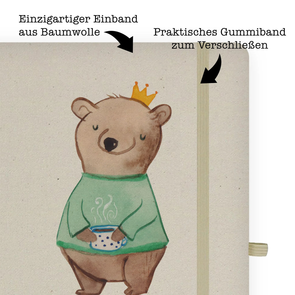 Cotton notebook Boss Heart writing book, address book, diary, notebook, notepad, notes, journal, sketchbook, entry book, gift, gift idea, best, farewell gift, passing exam, anniversary, retirement, promotion, job start, sayings, funny, profession