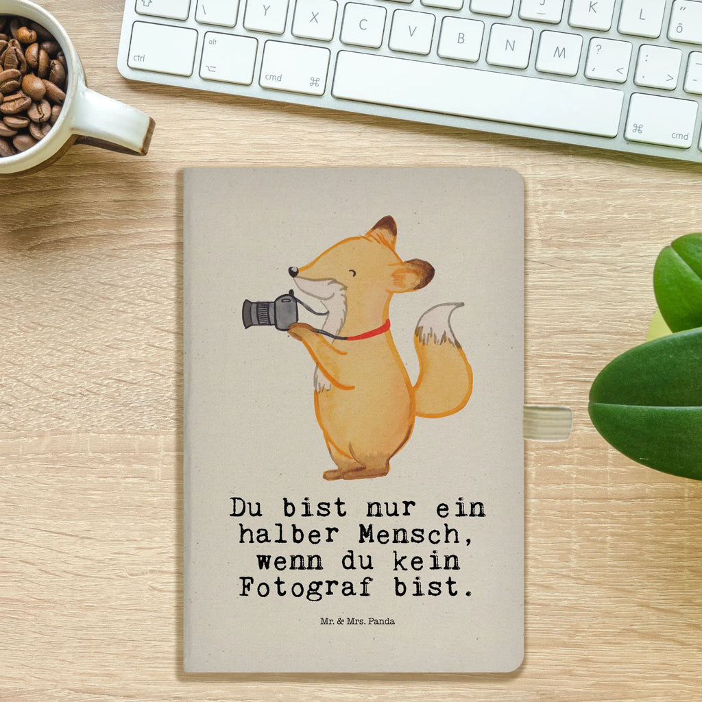 Cotton notebook Photographer heart address book, writing book, notepad, entry book, notebook, diary, journal, sketchbook, notes, gift, gift idea, best, farewell gift, passing exam, anniversary, retirement, promotion, job start, sayings, funny, profession