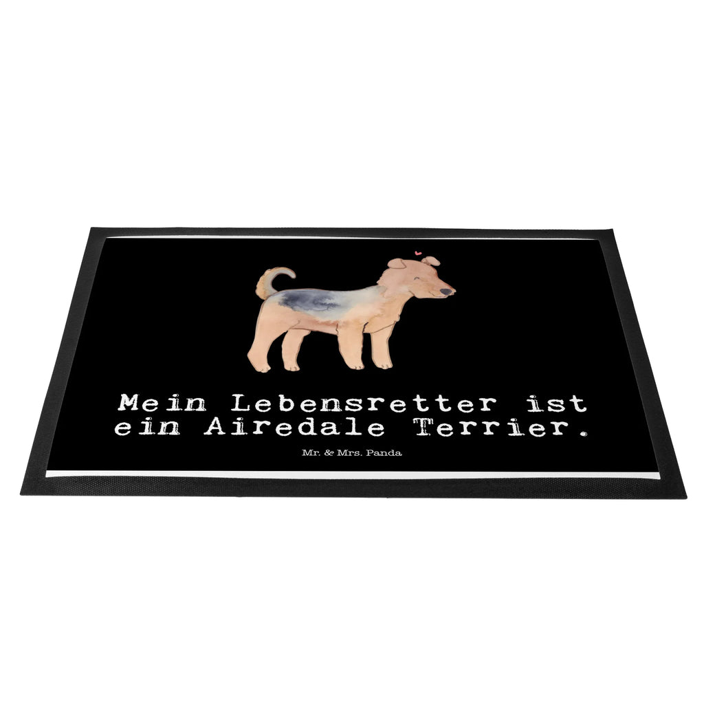 Doormat Airedale Terrier Lifesaver Dog, dog breed, purebred dog, dog owner, gift, animal lover, giving, puppy
