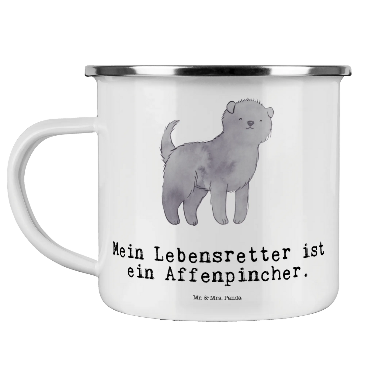 Enamel camping mug Affenpinscher Lifesaver steel mug for camping, camping mug, camping metal cup, camp coffee mug, metal cup, tin coffee cup, outdoor cup, enamel mug, camper mug, backpacking mug, adventure mug, travel mug, enamel drinking mug, stainless steel drinking cup, lightweight camping mug, bushcraft mug, enamel camping cup, metal camping mug, campfire mug, hiking mug, Dog, dog breed, purebred dog, dog owner, gift, animal lover, giving, puppy