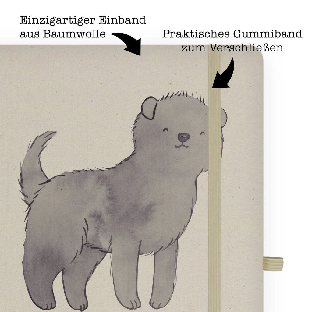 Bawełniany notatnik DIN A4 Affenpinscher ratownik Pies, rasa psa, pies rasowy, właściciel psa, prezent, miłośnik zwierząt, dawanie, szczeniak